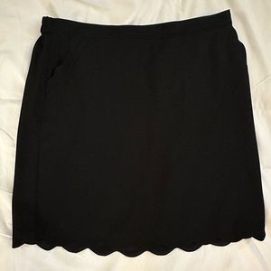 Stitch fix black pull on skirt